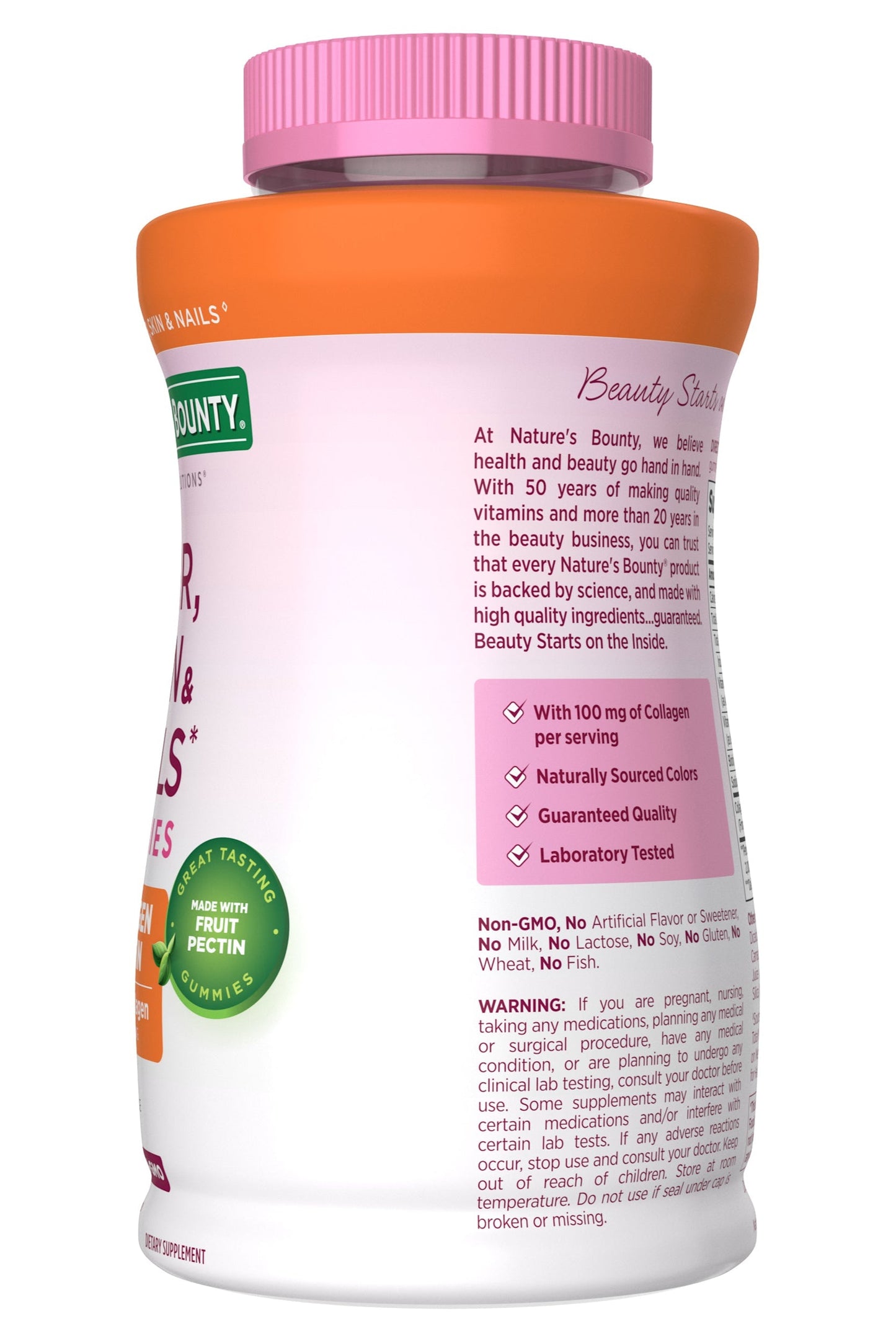 Hair, Skin & Nails + Collagen Pectin Gummies