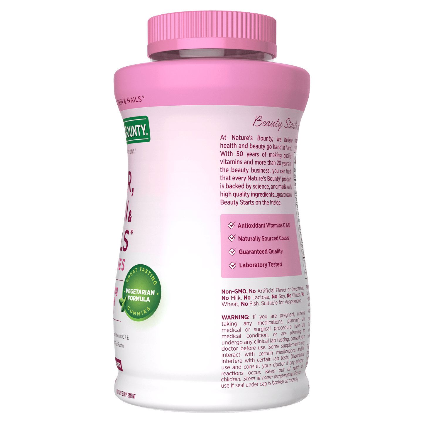 Hair, Skin and Nails Pectin Gummies